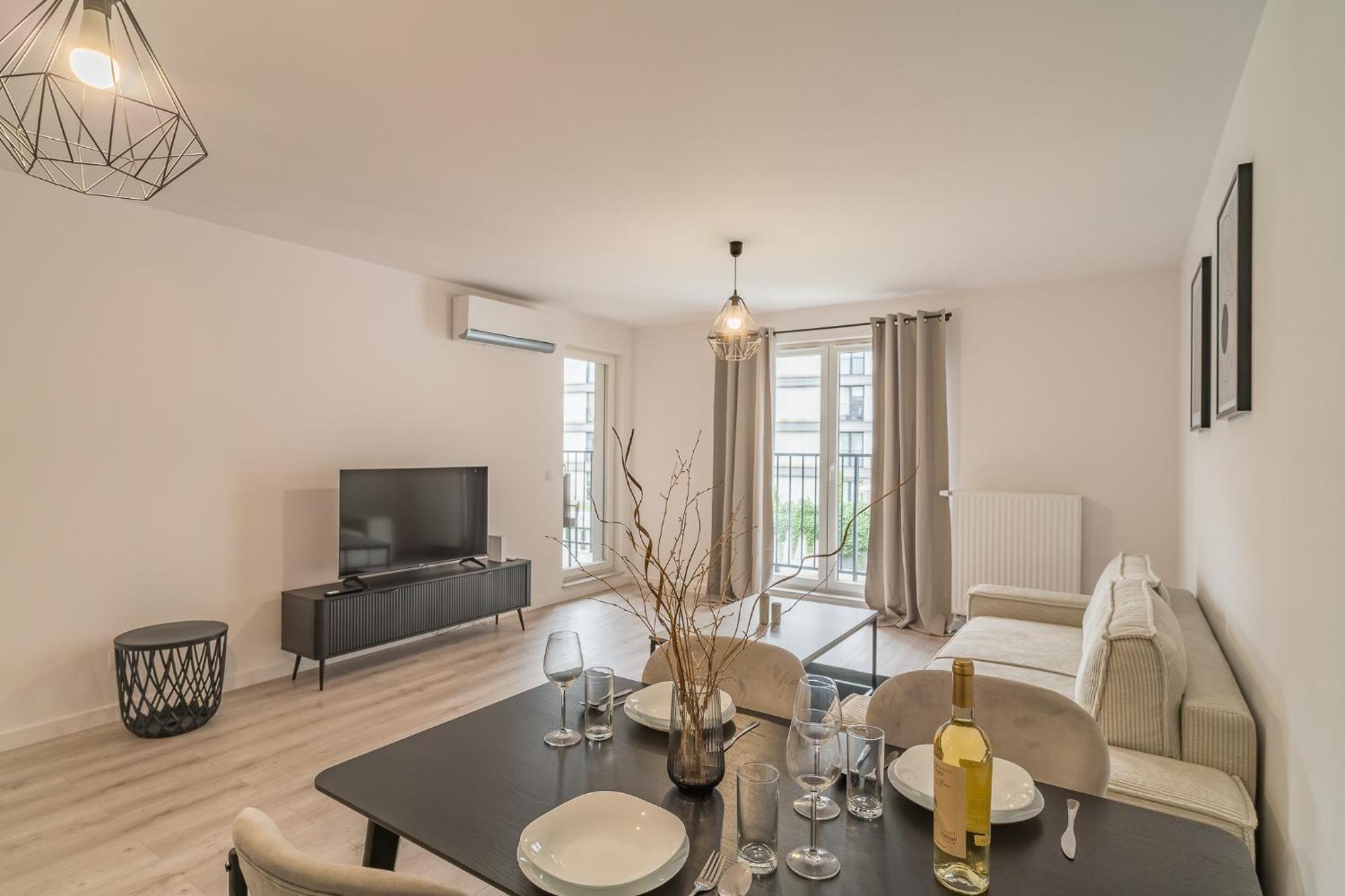 Grzegorzki - Balcony, Ac, Shops&tram Nearby - By Rentujemy Appartement Krakau